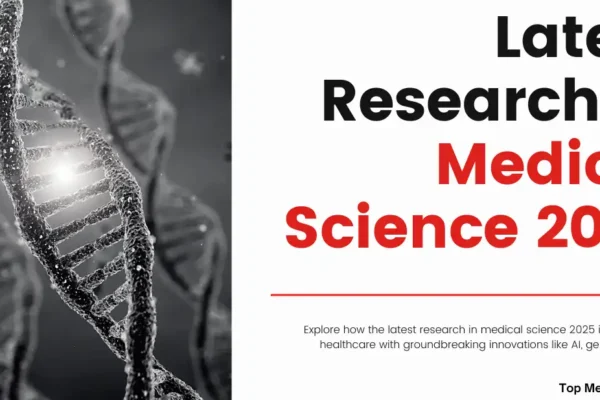 Breakthrough Medical Research in 2025 Revolutionizing Global Healthcare