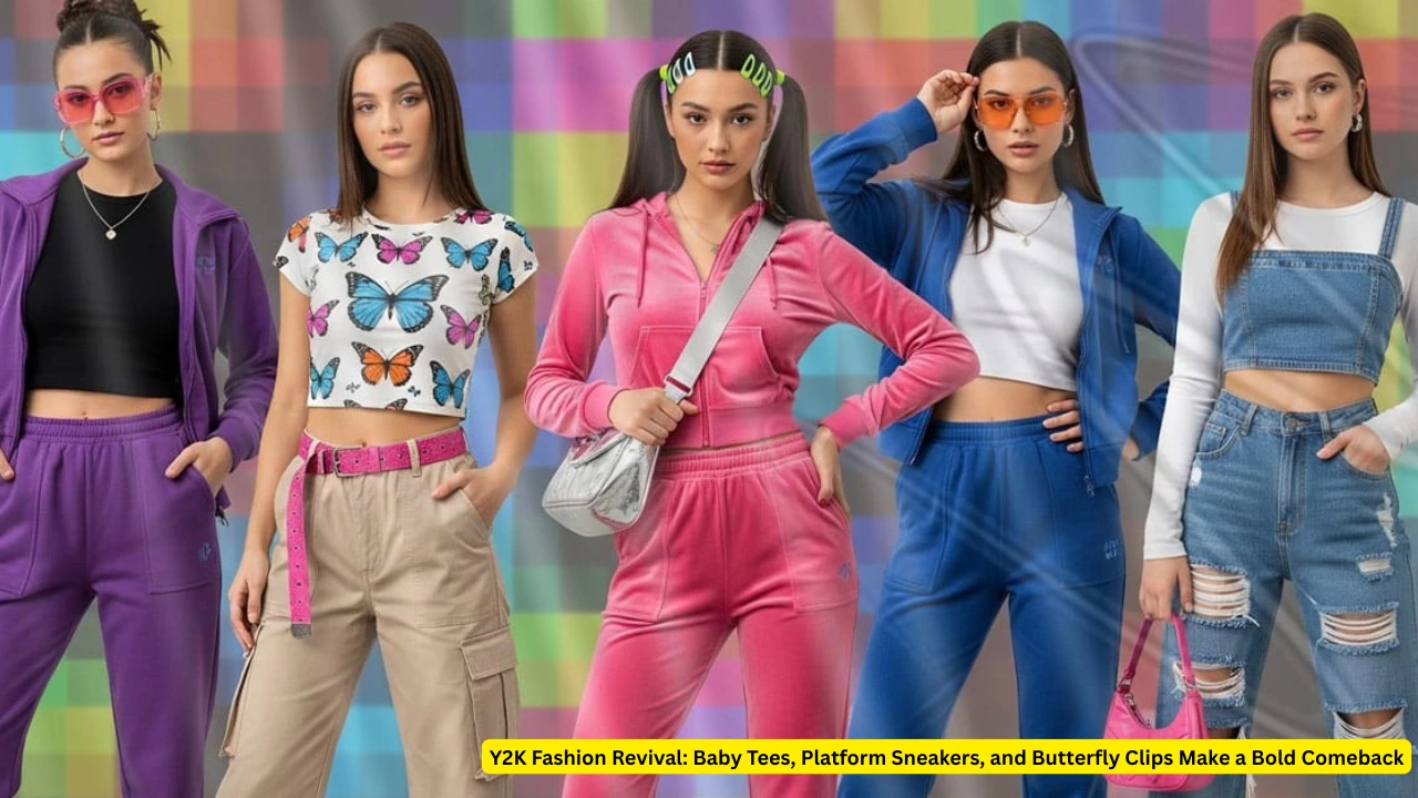Y2K Fashion Revival: Baby Tees, Platform Sneakers, and Butterfly Clips Make a Bold Comeback 1 Y2K Fashion Revival