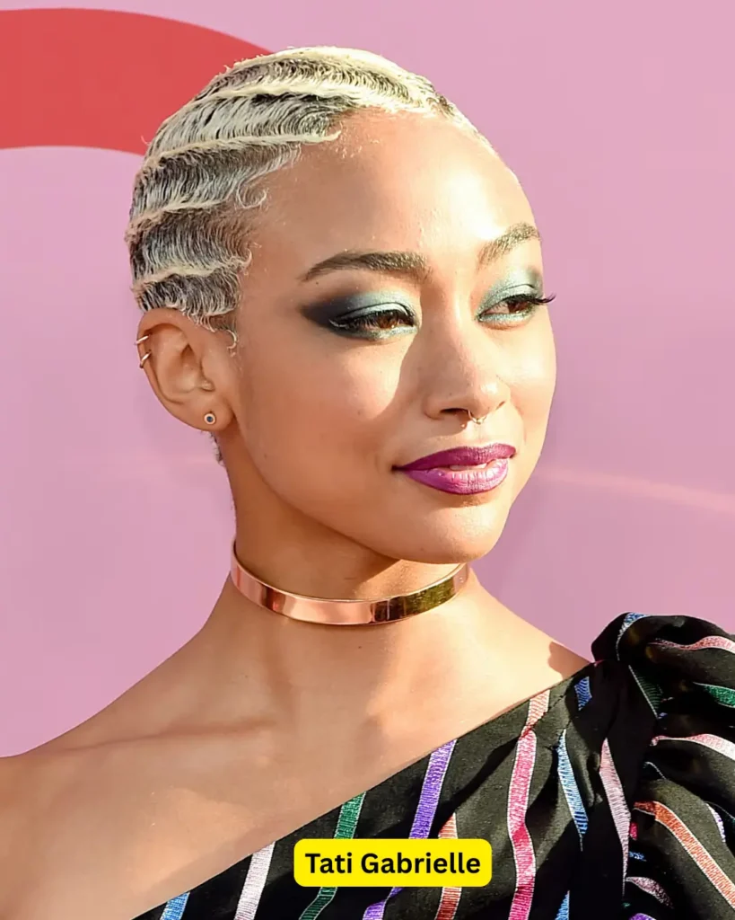 Tati Gabrielle short haircuts