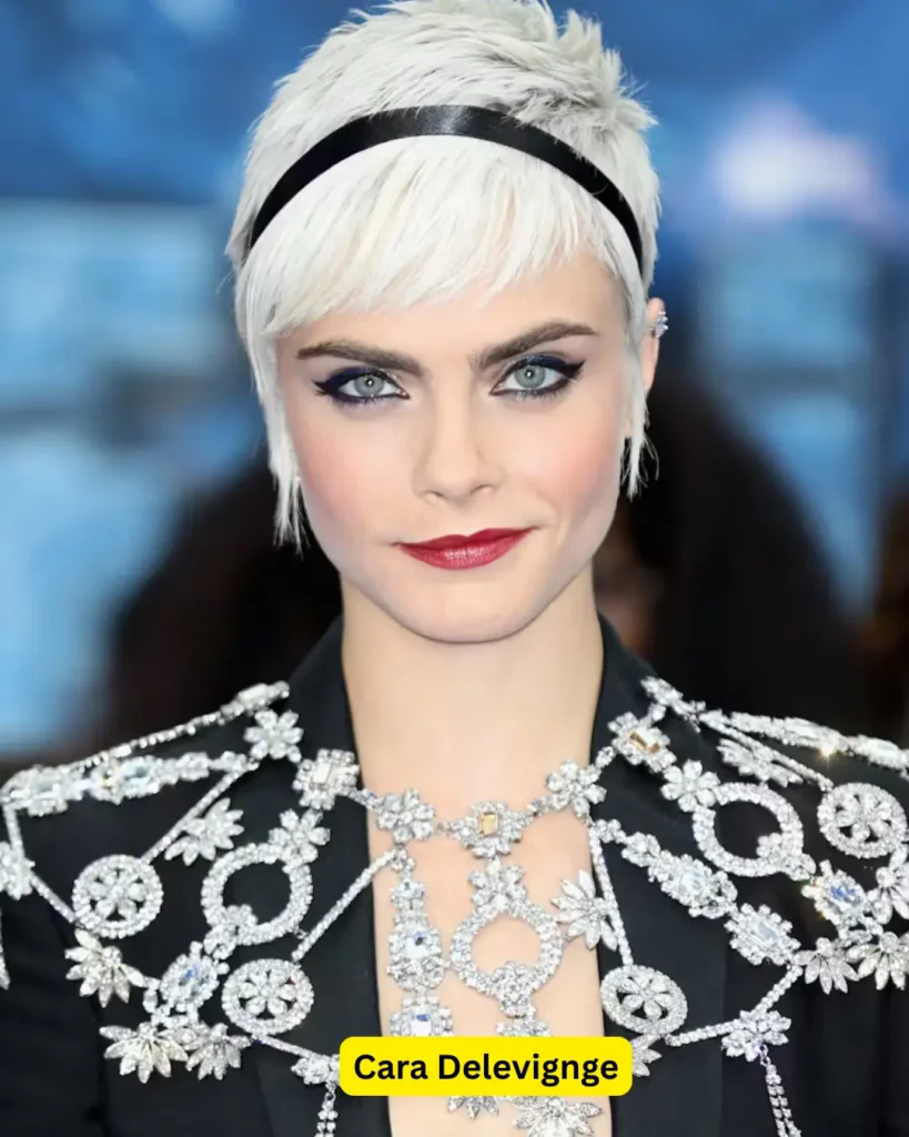 Cara Delevignge short haircuts